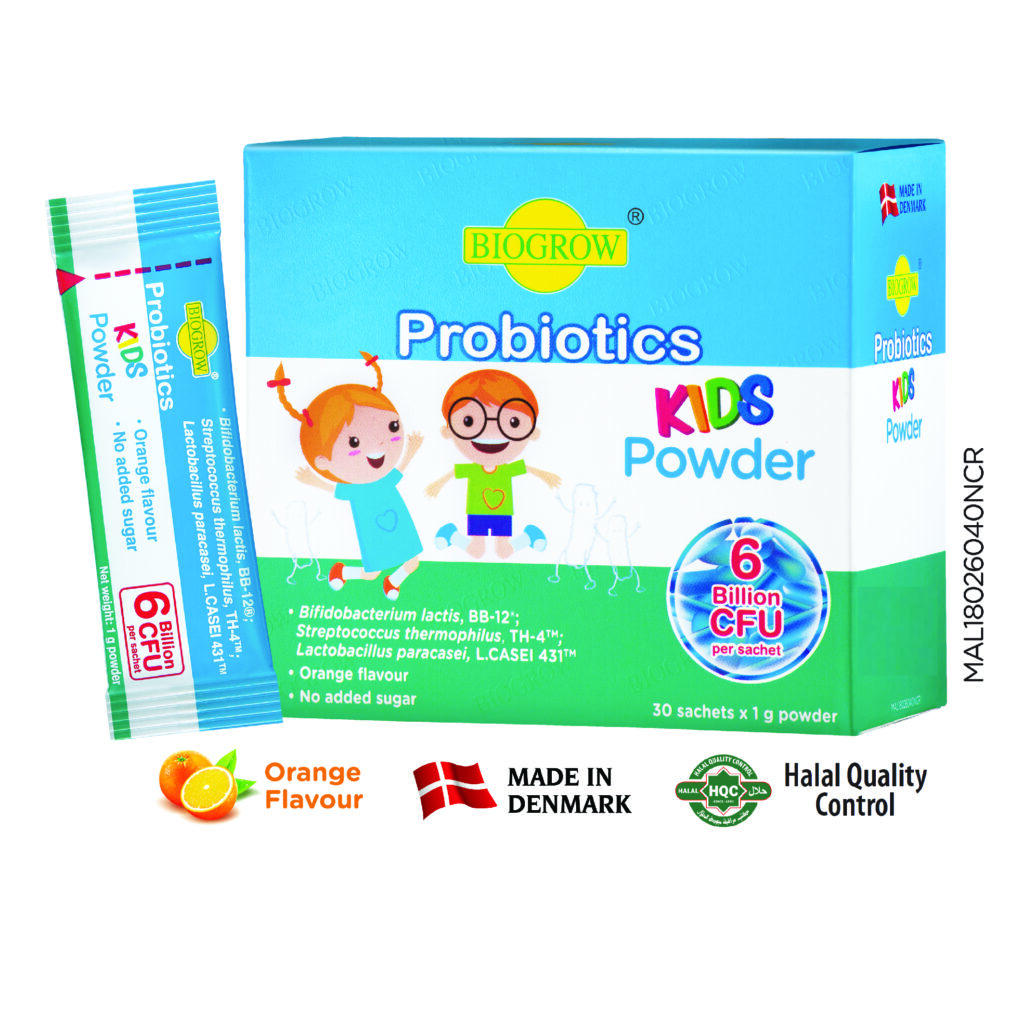 Probiotics KIDS Powder (30's X 1g) (EXP: 6/2025) - Biogrow Malaysia ...