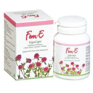 Menopause Relief Fem-E VegeCaps 30’s Natural Hot Flashes Night Sweats