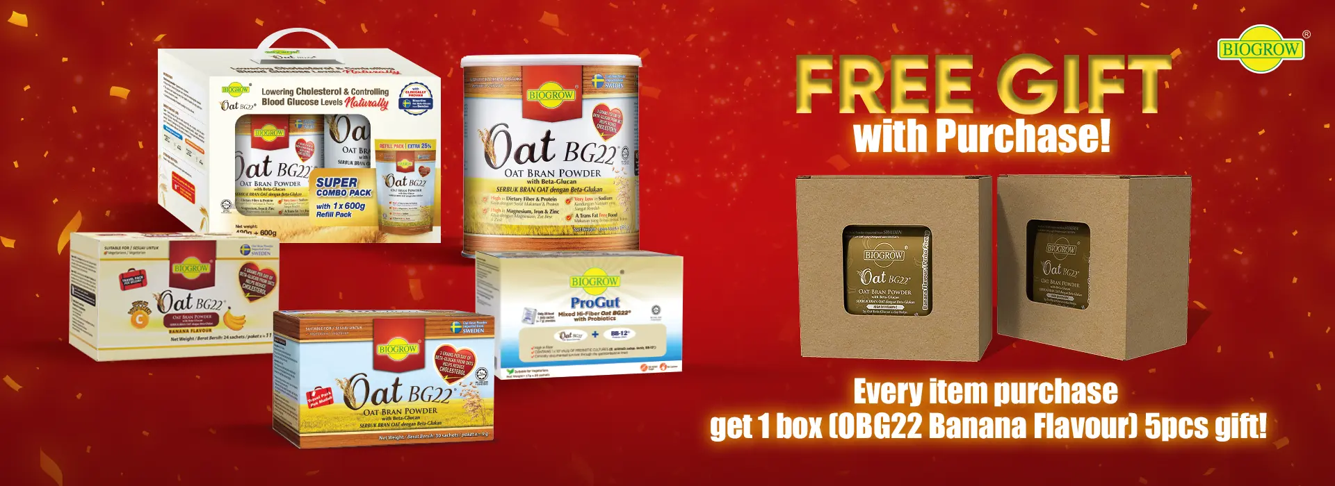Freegift OBG22 Banana Flavour